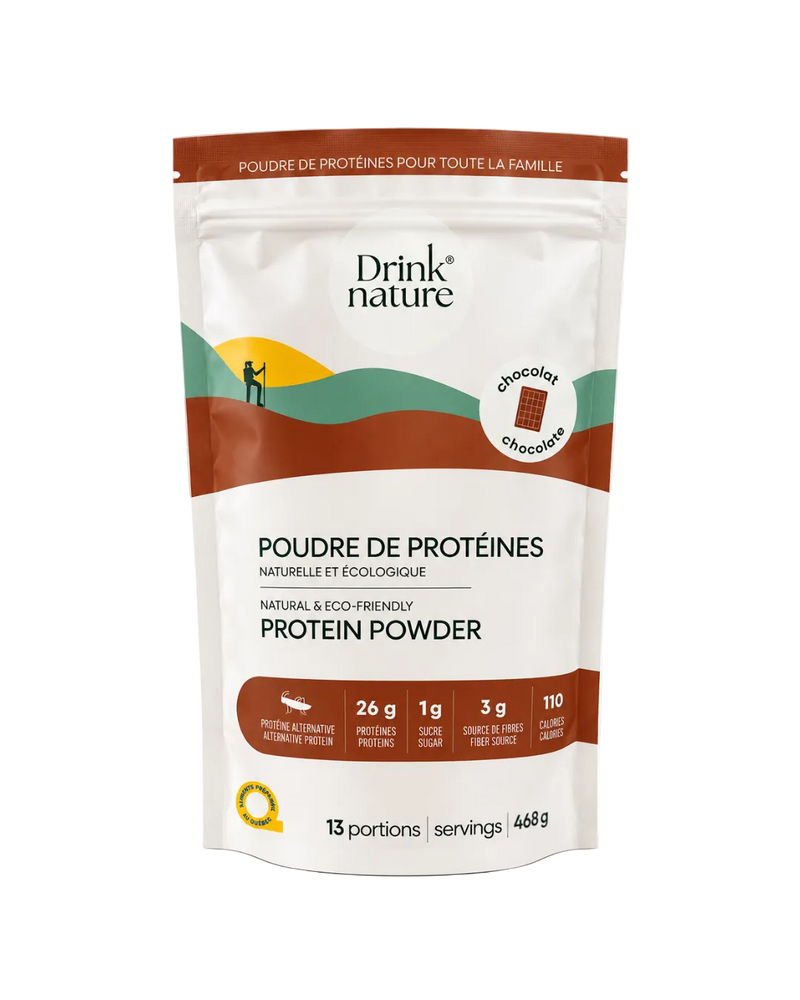 Poudre de protéines au chocolat