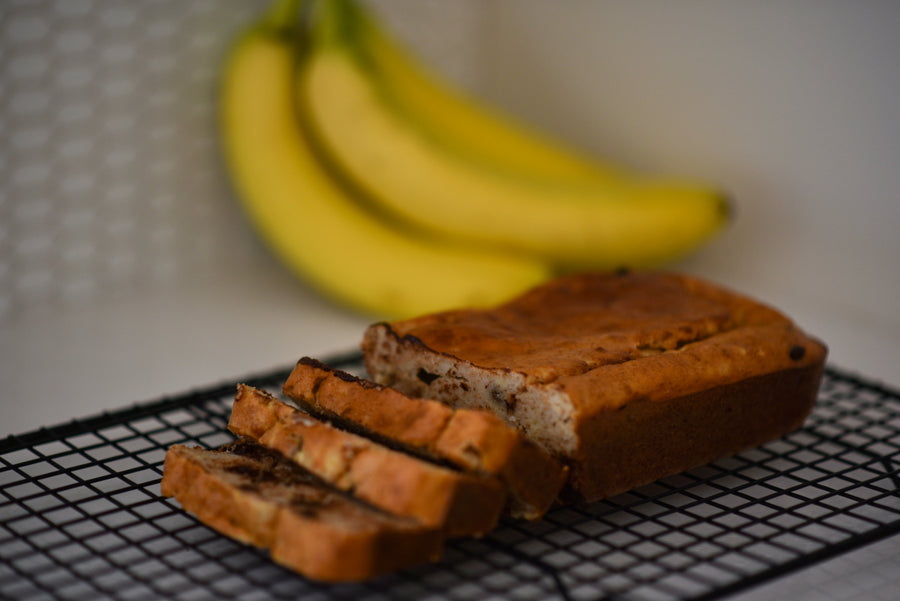 Pain aux bananes protéiné à la vanille