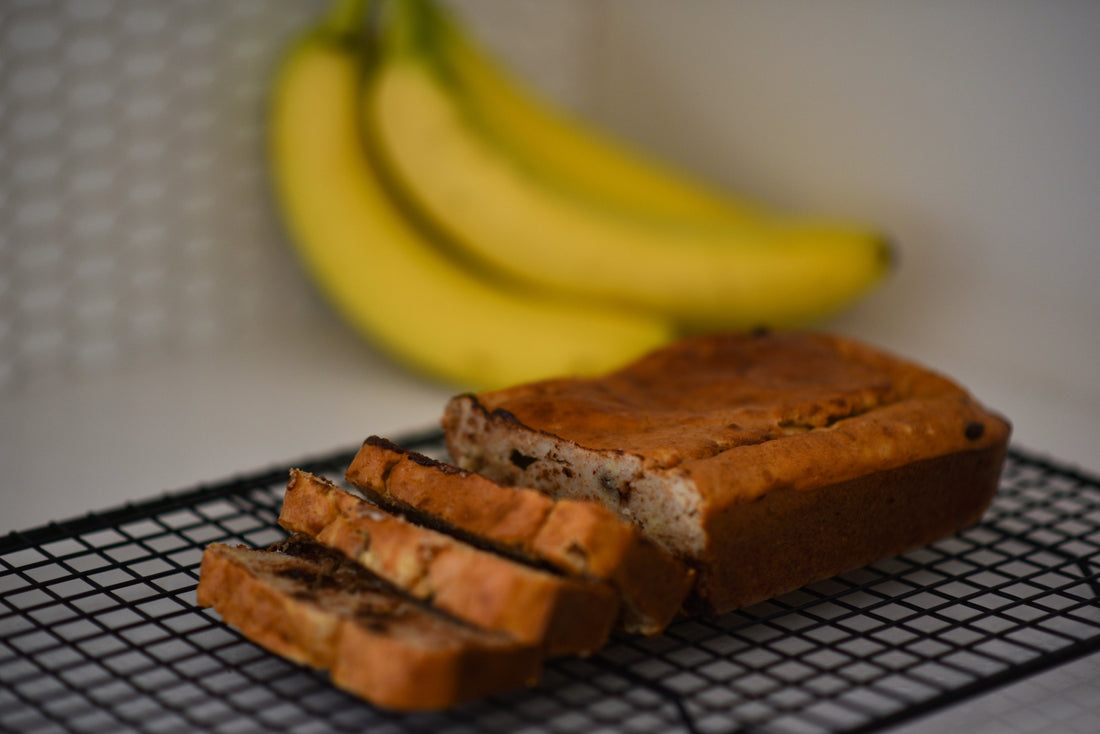 Pain aux bananes protéiné à la vanille