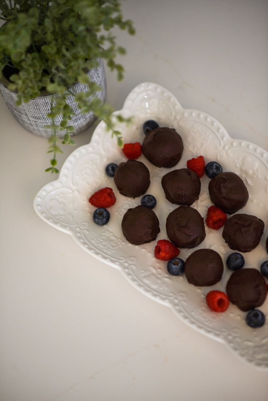 Boules protéinées au chocolat