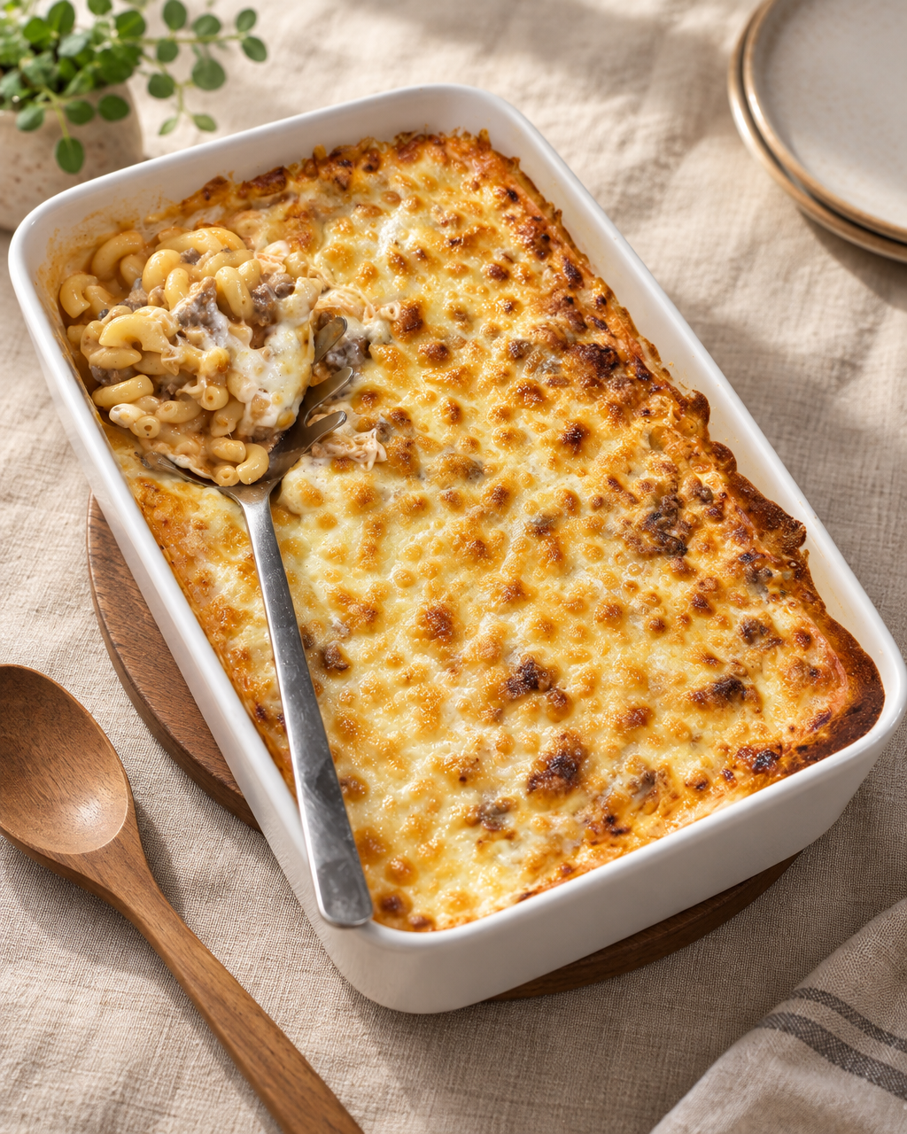 Mac and cheese crémeux aux protéines