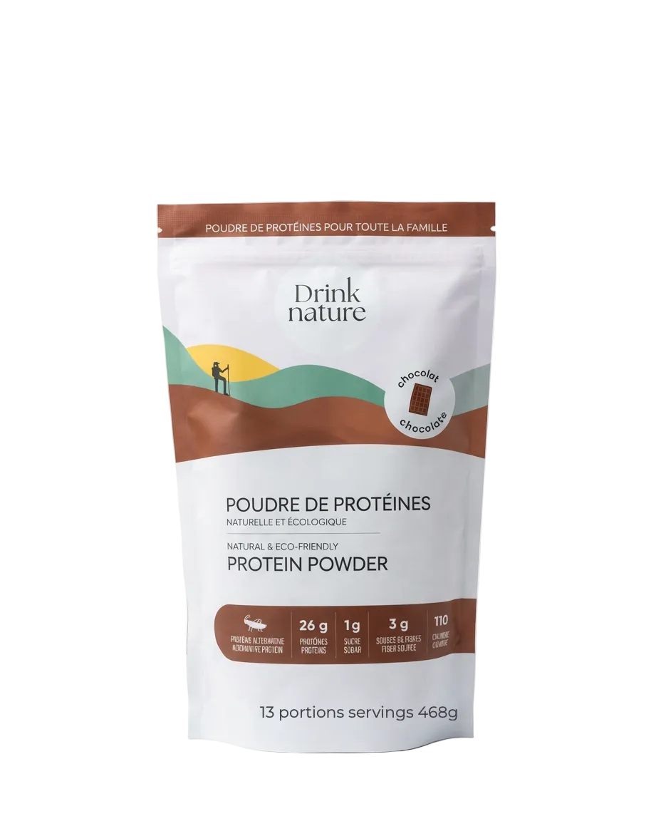 Chocolate protein powder