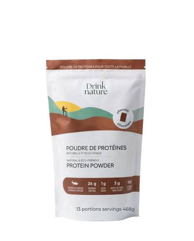 Poudre de protéines au chocolat