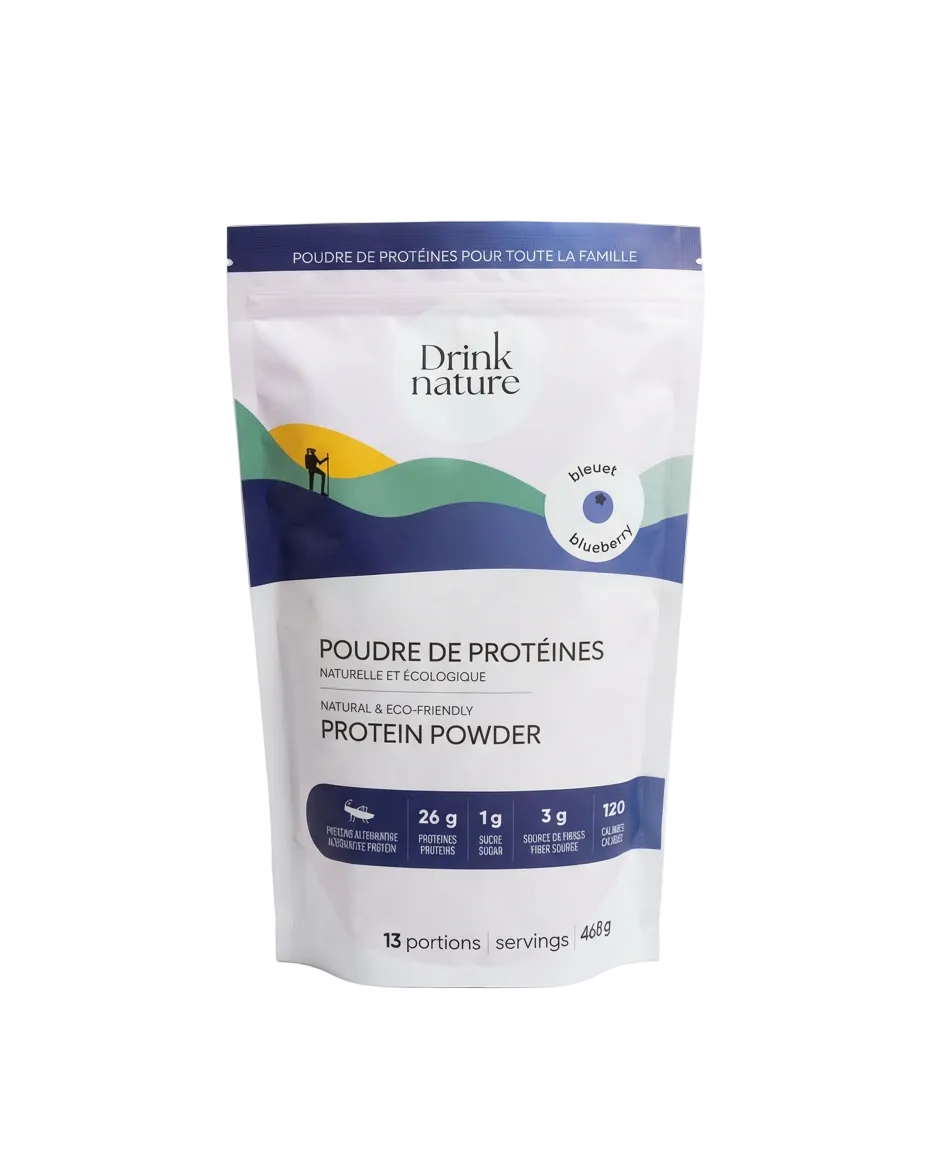 Blueberry protein powder