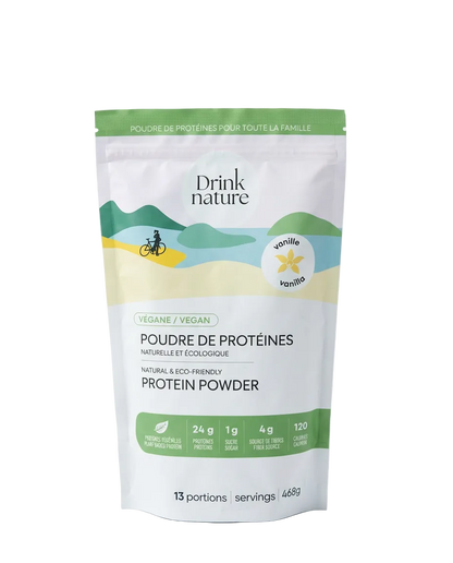Vegan vanilla protein powder