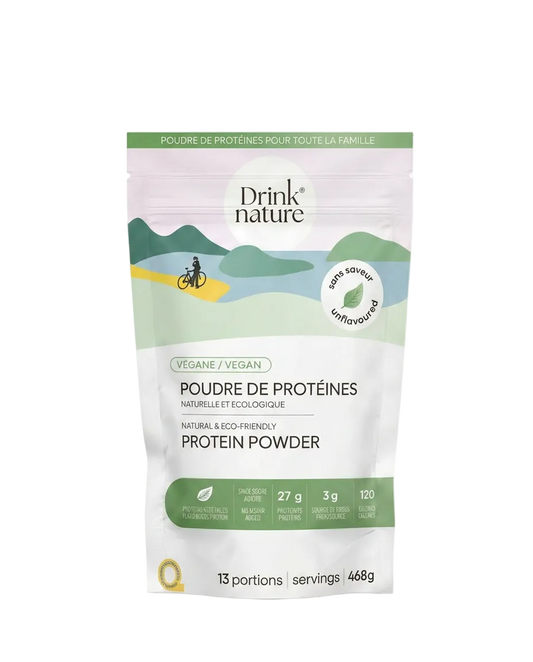 Poudre de protéines sans saveur végane
