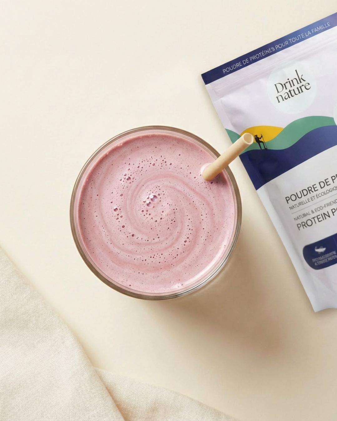 Blueberry protein powder