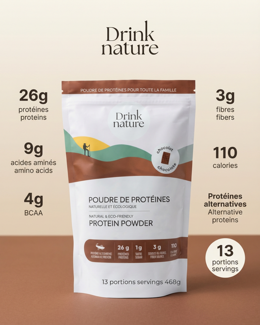 Chocolate protein powder