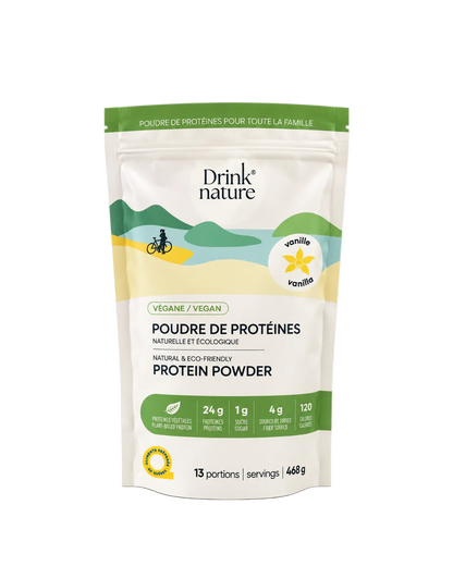 Vegan vanilla protein powder