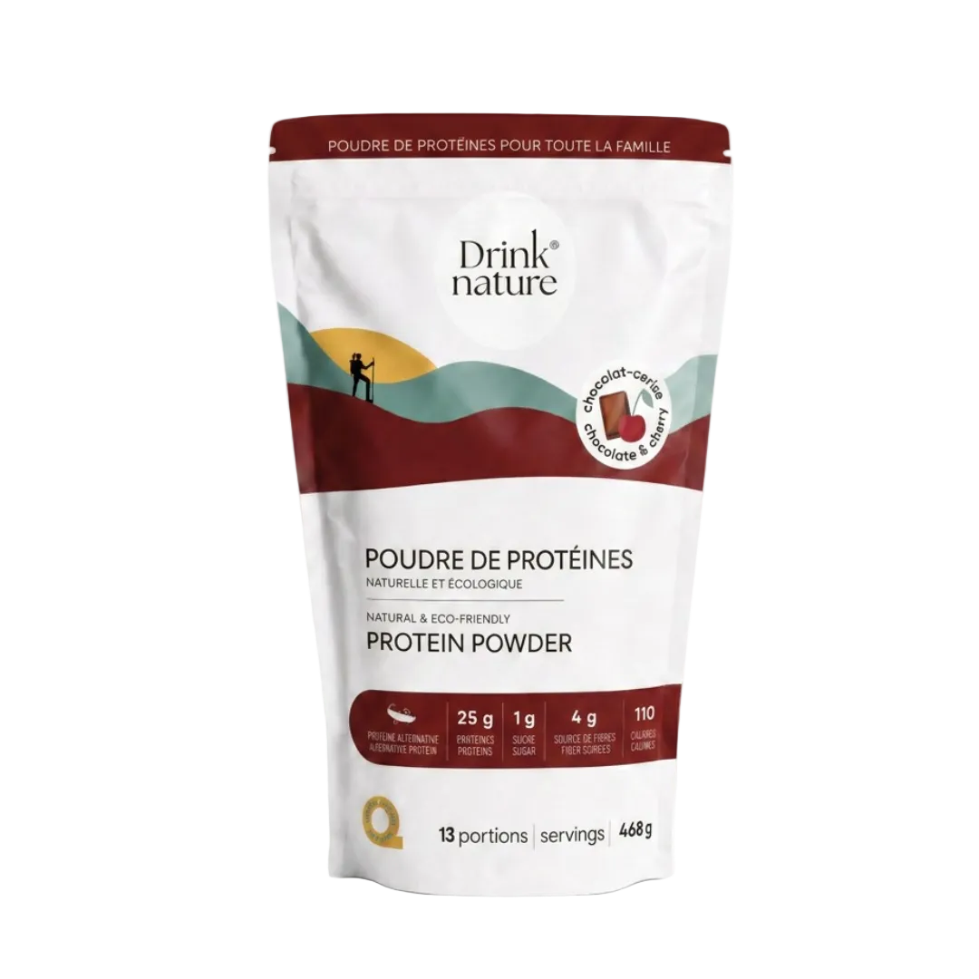 Poudre de protéines au chocolat à la cerise ( Saveur LIMITÉ )