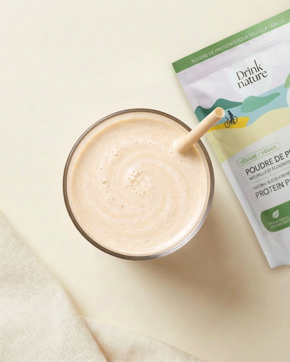 Vegan vanilla protein powder