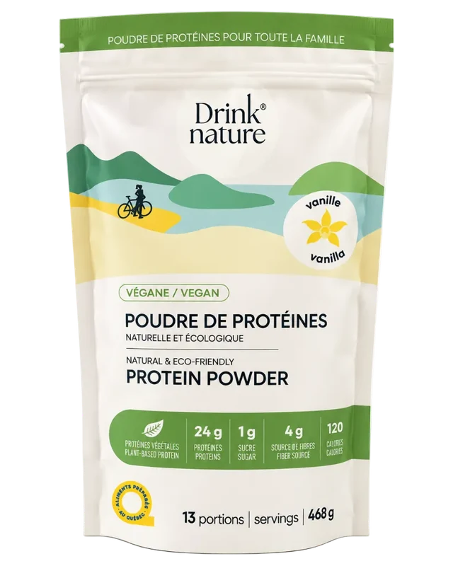 Sachet de protéines Drink Nature Vanille végane